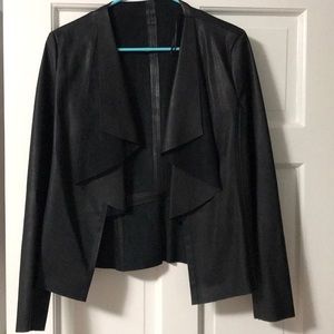 Fake leather jacket